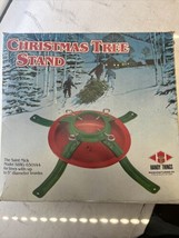 Vintage *Handy Things* 4 Leg Christmas Tree Stand 58RG 650144 - Made in USA - £6.85 GBP
