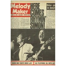 Melody Maker Magazine August 9 1975 npbox79 Paul Simon Ls - £11.59 GBP