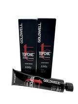 Goldwell Topchic Hair Color The Mix Shades A Mix Ash Mix 2.1 oz. Set of 2 - £30.30 GBP
