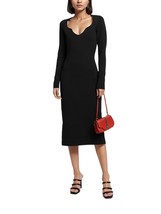 Veronica Beard imka cashmere midi dress Black - $5,876.33 MXN