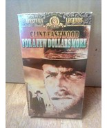 For a Few Dollars More Sealed VHS Clint Eastwood, Lee Van Cleef Sergio L... - $9.49