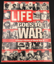 VTG 1978 LIFE Goes To War A Picture History of World War II 304 Pages Wa... - £6.18 GBP