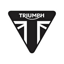 2x Triumph Logo Vinyl Decal Sticker Different colors &amp; size for Car/Bikes/Window - £3.51 GBP+