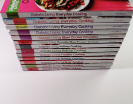 LOT OF 13 Diabetic Living Everyday/ Holiday/Slow Cooker Hardcover Books - £31.42 GBP