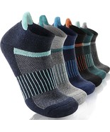 6 Pairs Merino Wool Ankle Running Hiking Socks Compression Support Breat... - £30.67 GBP