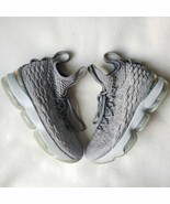 Nike Lebron James 15 XV Size 6 Youth, Women 7.5, Men 6, Wolf Gray Excell... - €63,72 EUR