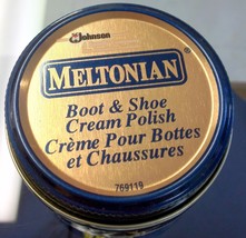 Meltonian DARK BROWN 10 Boot &amp; Shoe CREAM Polish Shine Protect Leather s... - £59.84 GBP