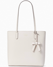 Kate Spade Brynn Large Tote Ivory Saffiano K5797 Bow NWT $359 Parchment White Y - £100.70 GBP