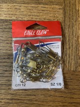 Eagle Claw Barrel Swivel Size 1/0 - $31.63