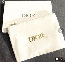 Christian Dior Flach Tasche Trousse Neuheit Kosmetiktasche Geschenk 24x16 - $76.96