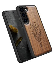 Wood Case for Galaxy S23 Case 2023 [Natural Wood and - £72.17 GBP