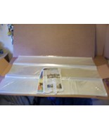10 PCS 60 x 40 ADJUST 38 36 34 32 CLEAR CELLOPHANE ART ARCHIVAL STORAGE ... - $2,041.33 MXN