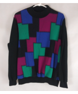 Vintage Cape Cod Sportswear Women&#39;s Color Block Sweater Size Large - $16.67 CAD