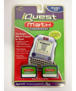 Leap Frog I Quest Math Cartridges Grades 6-8 NEW Sealed Ages 11-14 - $17.82 CAD