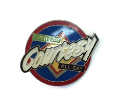 Burger King Customer Service Courtesy Every Day All Day Enamel Lapel Pin BK - £5.59 GBP