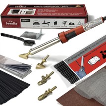 JOUNJIP Plastic Welding Kit Deluxe -UL Certified Plastic Welder 80W Iron- Pro... - £85.93 GBP