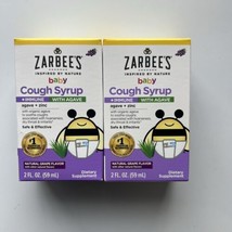 Baby Cough Syrup + Immune with Organic Agave + Zinc Grape Flavor 2 Pack - £13.62 GBP
