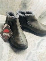 ShipN24Hours. Totes Womens Adult Waterproof Winter Ankle Gray Boots Size 7. - $79.19