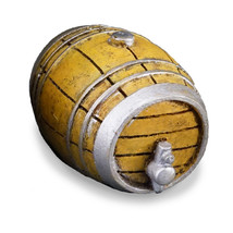 Wine, Rum, Whisky, or Beer Barrel w Tap 1.858/5 MED. Dollhouse Reutter Miniature - £8.31 GBP