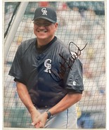 Clint Hurdle Signed Autographed Glossy 8x10 Photo - Colorado Rockies - £15.70 GBP