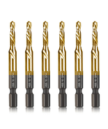 6-Pc 10-32NC Combination Drill Tap Bit Set SAE, 10-32NC Thread Size - $25.18