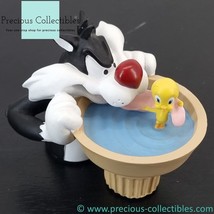 Extremely rare! Sylvester Cat and Tweety Bird figurine. Demons and Merve... - $300.00
