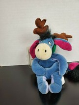 Disney Store Mini Bean Bag Reindeer Eeyore - £7.44 GBP