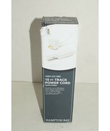 Hampton Bay White Finish 15 FT Track Power Cord And Switch 120 Volt - $658.48 MXN