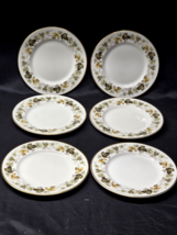 Vintage ROYAL DOULTON 8&quot; Salad Plate LARCHMONT Pattern - Set Of 6 - England - $639.35 MXN