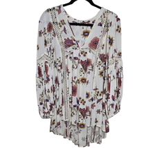 Free People Extra Small Ivory Just the Two Of Us Tunic Dress  - $29.99