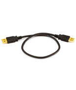 Type A Male  to Type A Male USB 2.0 CABLE 18&quot; male male 28/24 AWG MONOPR... - $25.40 CAD