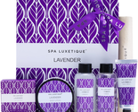 Mother&#39;s Day Gifts for Mom Women Her, Spa Luxetique Lavender Spa Set, Ba... - £29.39 GBP