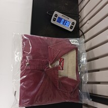 Wrangler Premium Quality Denim Shirt L Men's Red Long Sleeve Button Up RN#130273 image 9