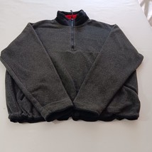Vintage Outersport OT 2000 Men’s Fleece 1/4 Zipper Gray Jacket Pockets S... - $356.98 MXN
