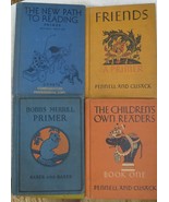 Antique Children&#39;s Textbooks Primer Friends Children&#39;s Own Readers New Path - $44.66 CAD