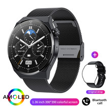 Hk46 Smart Watch  Premium Version Gt3pro Bluetooth Call Health Monitoring - £67.06 GBP
