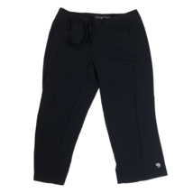 Mountain Hard Wear Womens Ellinor Stretch Capri Crop Pants Size 8 Black OL2295 - £19.35 GBP