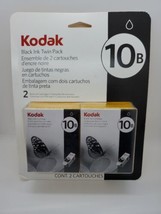 Kodak Black Ink Twin Pack10B CAT 873 0046 2-Cartridges Manufactured 2010 Sealed - $21.78