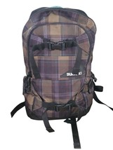 Burton Day Hiker 20L Backpack Grunge Plaid Adjustable Straps - $29.40