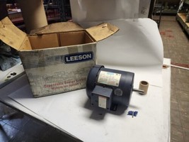 Leeson 1/3 HP 3 PH 1140 RPM Electric Motor 56 Frame Cat 110441.00 - $249.99