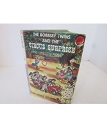 BOBBSEY TWINS AND THE CIRCUS SURPRISE BY LAURA LEE HOPE HC BOOK 1960 GRO... - $6.72 CAD