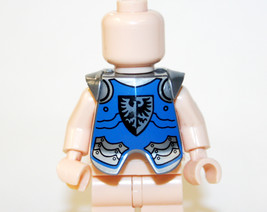 PAPBRIKS Blue Eagle Armor Breastplate for Knight Army Custom Minifigure! - $5.50