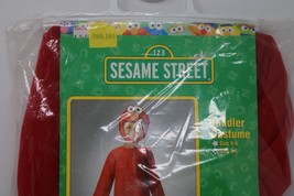 Licensed Sesame Street Elmo Comfy Fur Toddler Boys Halloween Costume Siz... - $19.77