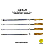 Big Cuts - Set of 4 Brazilian Skewers for BBQ 28&quot; - Professional Grade - $60.00