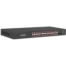 Gigabit Ethernet Poe Switch - 28 Port Network Switch With 24 Poe+ Ports, 2 Uplin - £161.21 GBP