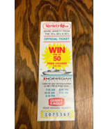 Variety 96 FM radio station vintage promo cruise contest ticket Giant Eagle - €17,15 EUR