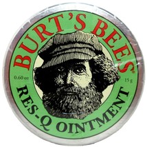 Burt&#39;s Bees Res-Q Rescue Ointment Skin Balm 100% All Natural Beeswax 0.6oz/15g - £12.47 GBP