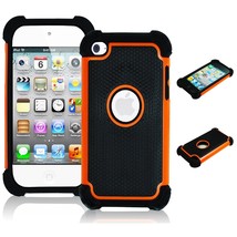 Bastex Heavy Duty Rugged Hybrid Case for Touch 4, 4th Generation iPod Touch - Bl - £13.32 GBP