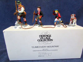 Dept. 56 Climb Every Mountain with dog #5613-8 Heritage Village Collection - £19.13 GBP