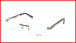 ZILLI Eyeglasses Frame Titanium Acetate Leather France Made ZI 60012 C03 - £612.51 GBP